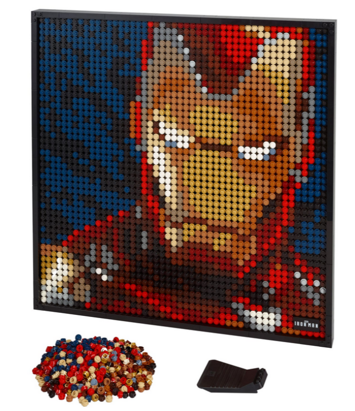 Lego MARVEL 31199 - PortretIronmena z Duńskich Klocków 